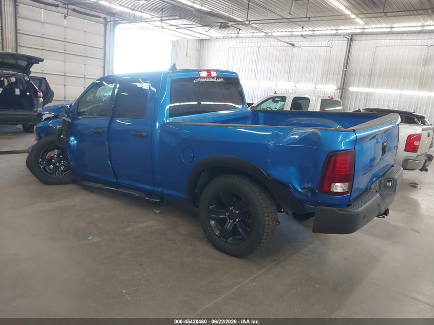 2021 Ram 1500 VIN 1C6RR7GG5MS523556 IAAI salvage auction — FRONT END, Salvage Title, sold $925 on 2026-09-07 (photo 3)