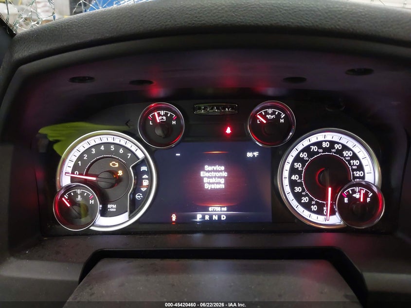 2021 Ram 1500 VIN 1C6RR7GG5MS523556 IAAI salvage auction — FRONT END, Salvage Title, sold $925 on 2026-09-07 (photo 7)