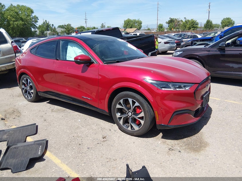 2021 Ford Mustang mach-e VIN 3FMTK3SU8MMA10878 — IAAI salvage auction photo