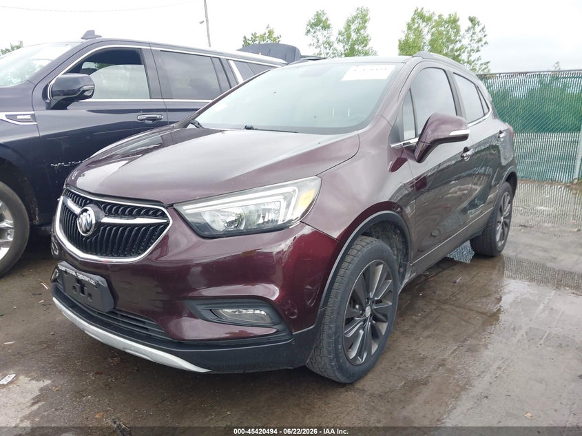 2017 Buick Encore VIN KL4CJFSB2HB097028 IAAI salvage auction — SIDE, Salvage Title, sold $1,400 on 2026-07-28 (photo 2)