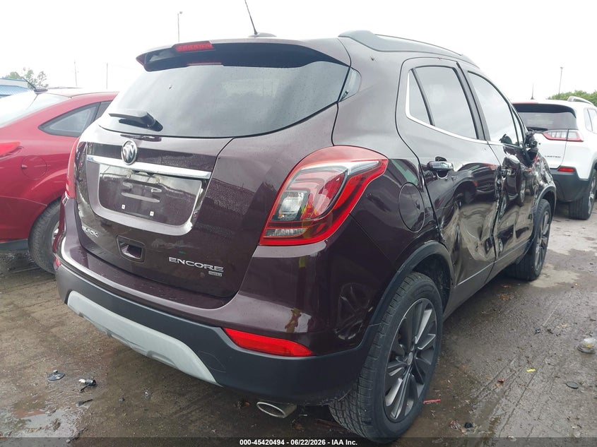 2017 Buick Encore VIN KL4CJFSB2HB097028 IAAI salvage auction — SIDE, Salvage Title, sold $1,400 on 2026-07-28 (photo 4)