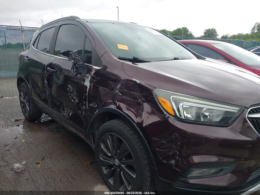 2017 Buick Encore VIN KL4CJFSB2HB097028 IAAI salvage auction — SIDE, Salvage Title, sold $1,400 on 2026-07-28 (photo 6)