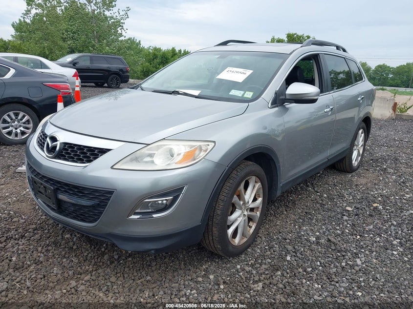 2011 Mazda Cx-9 VIN JM3TB3DV9B0319468 IAAI salvage auction — NORMAL WEAR, Clear (New York), sold $1,175 on 2026-07-07 (photo 2)