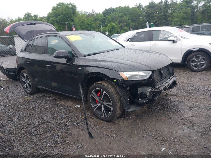 2025 Audi Q5 VIN WA1EAAFY6S2025203 — IAAI salvage auction photo