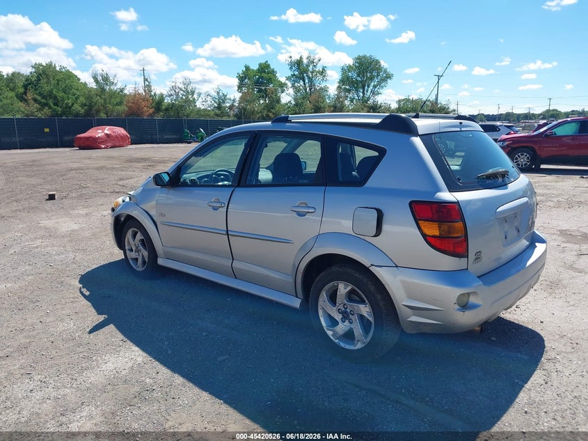 2006 Pontiac Vibe VIN 5Y2SM67836Z422537 IAAI salvage auction — FRONT END, Clear (Indiana), sold $750 on 2026-08-02 (photo 3)