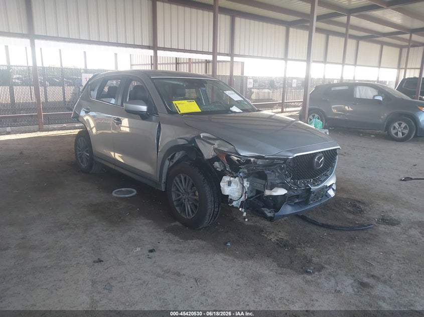 2020 Mazda Cx-5 VIN JM3KFACM0L0788429 IAAI salvage auction — RIGHT FRONT, Salvage (Texas), sold $2,625 on 2026-07-14 (photo 1)