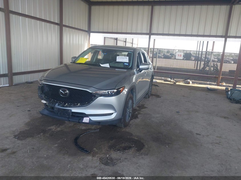 2020 Mazda Cx-5 VIN JM3KFACM0L0788429 IAAI salvage auction — RIGHT FRONT, Salvage (Texas), sold $2,625 on 2026-07-14 (photo 2)