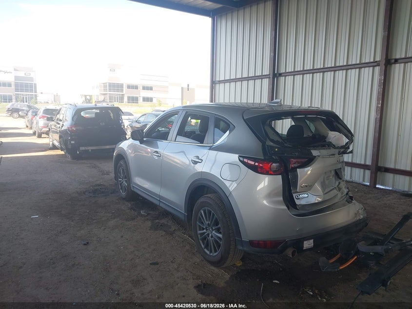 2020 Mazda Cx-5 VIN JM3KFACM0L0788429 IAAI salvage auction — RIGHT FRONT, Salvage (Texas), sold $2,625 on 2026-07-14 (photo 3)