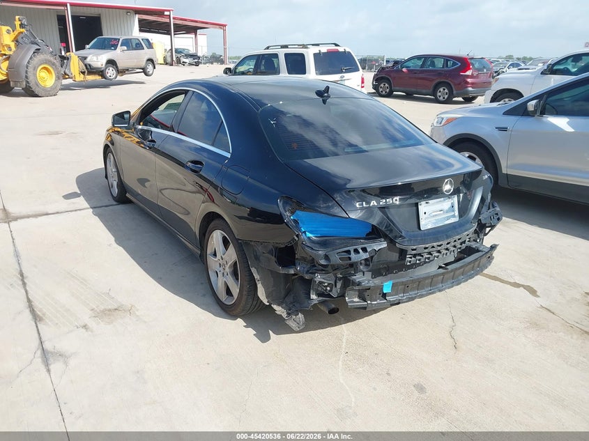 2019 Mercedes-benz Cla-klasse VIN WDDSJ4EB0KN739842 IAAI salvage auction — REAR END, Salvage Title, sold $5,350 on 2026-08-21 (photo 3)