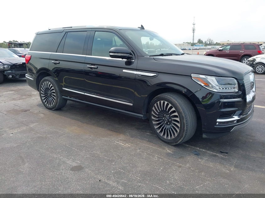 2020 Lincoln Navigator VIN 5LMJJ2KT6LEL21125 IAAI salvage auction — LEFT SIDE, Salvage Title, sold $10,300 on 2026-07-23 (photo 1)