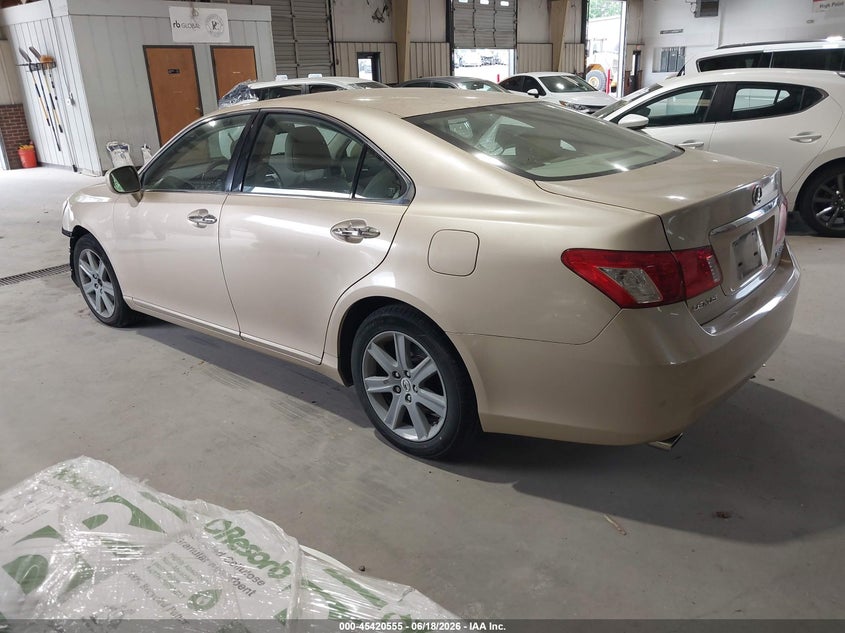 2007 Lexus Es 350 VIN JTHBJ46G072073898 IAAI salvage auction — FRONT END, Salvage (North Carolina), sold $1,475 on 2026-07-30 (photo 3)