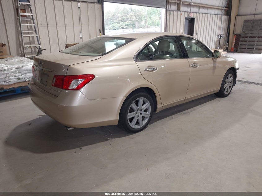 2007 Lexus Es 350 VIN JTHBJ46G072073898 IAAI salvage auction — FRONT END, Salvage (North Carolina), sold $1,475 on 2026-07-30 (photo 4)