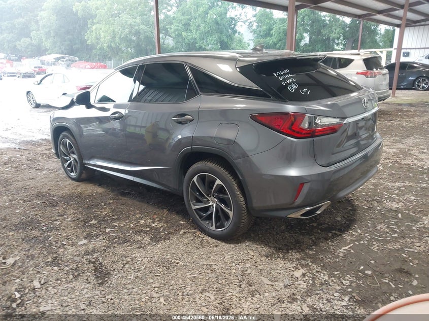 2016 Lexus Rx VIN 2T2ZZMCA1GC001002 IAAI salvage auction — FRONT END, Salvage Title, sold $8,000 on 2026-07-26 (photo 3)