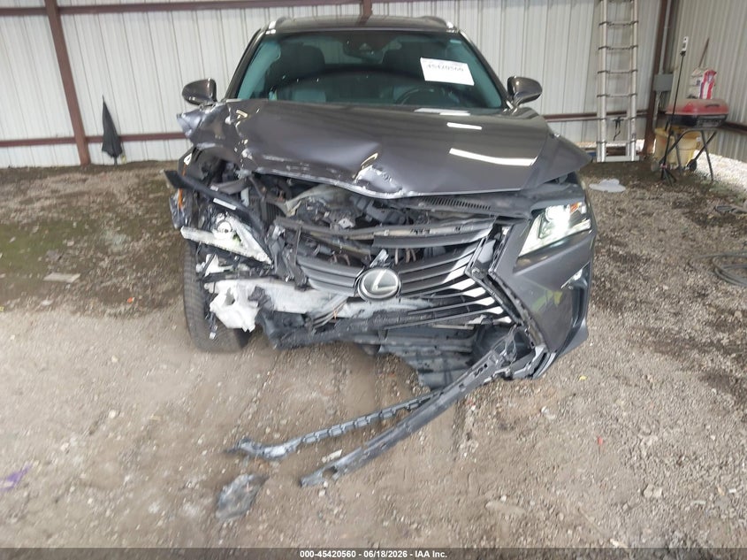 2016 Lexus Rx VIN 2T2ZZMCA1GC001002 IAAI salvage auction — FRONT END, Salvage Title, sold $8,000 on 2026-07-26 (photo 6)