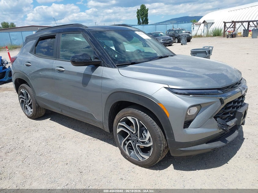 2026 Chevrolet Trailblazer VIN KL79MUSL6TB044990 IAAI salvage auction — LEFT FRONT, Salvage (Montana), sold $5,500 on 2026-07-29 (photo 1)