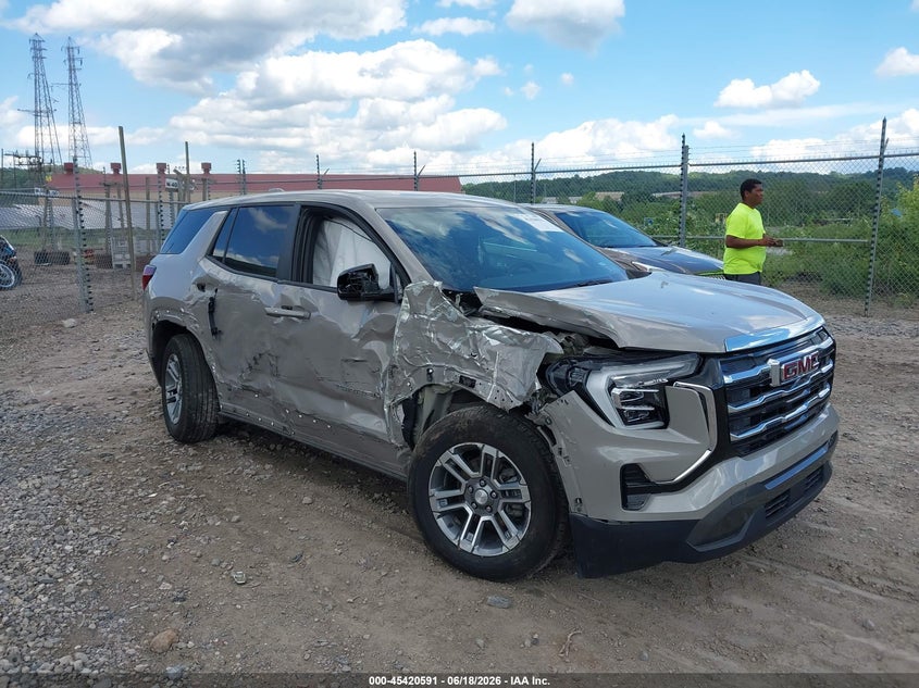 2026 Gmc Terrain VIN 3GKALUEG0TL137640 IAAI salvage auction — RIGHT SIDE, Salvage (Pennsylvania), sold $7,200 on 2026-07-28 (photo 1)