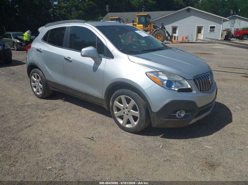 2015 Buick Encore VIN KL4CJCSB3FB268509 IAAI salvage auction — NORMAL WEAR, Original (Ohio), sold $550 on 2026-07-20 (photo 1)