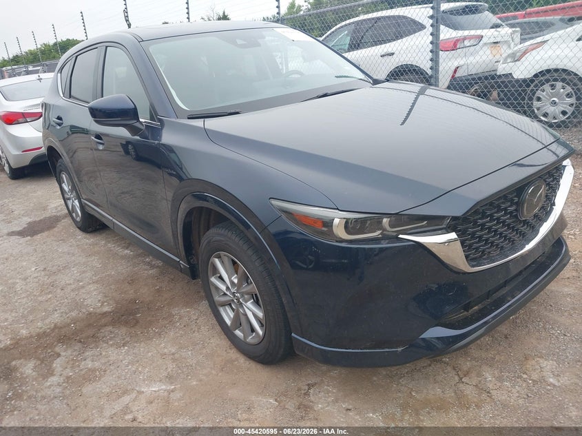 2025 Mazda Cx-5 VIN JM3KFBCL5S0674549 IAAI salvage auction — LEFT FRONT, Enterprise Vehicles Clear Only (Minnesota), sold $16,400 on 2026-07-15 (photo 1)