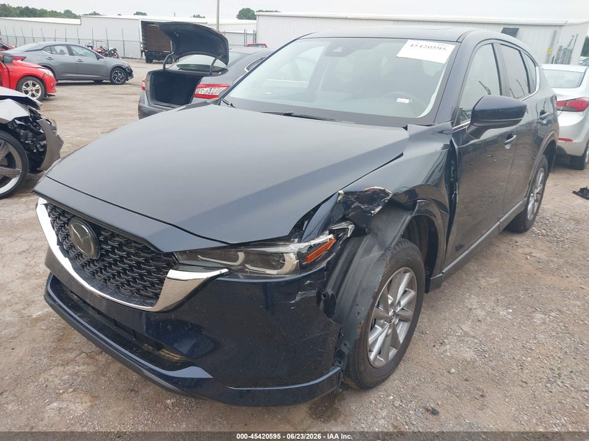 2025 Mazda Cx-5 VIN JM3KFBCL5S0674549 IAAI salvage auction — LEFT FRONT, Enterprise Vehicles Clear Only (Minnesota), sold $16,400 on 2026-07-15 (photo 2)