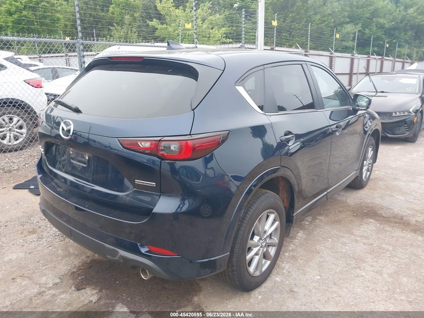2025 Mazda Cx-5 VIN JM3KFBCL5S0674549 IAAI salvage auction — LEFT FRONT, Enterprise Vehicles Clear Only (Minnesota), sold $16,400 on 2026-07-15 (photo 4)