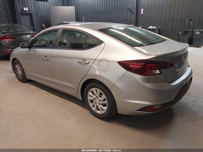 2020 Hyundai Elantra VIN 5NPD74LF7LH613289 IAAI salvage auction — NORMAL WEAR, Sf97 (New York), sold $7,450 on 2026-07-27 (photo 3)