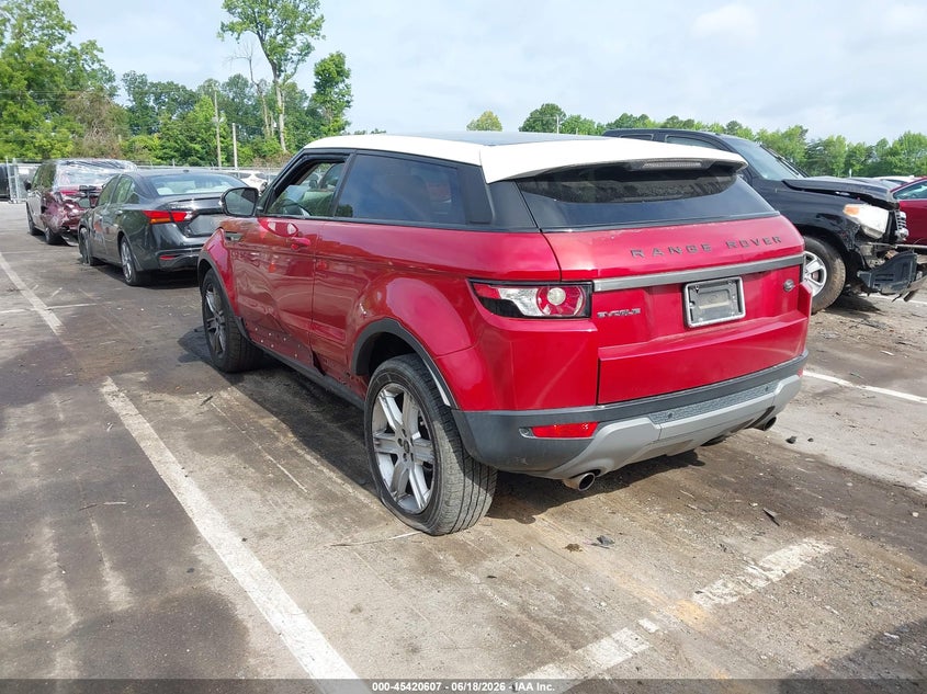 2013 Land rover Range rover evoque VIN SALVP1BGXDH751382 IAAI salvage auction — SIDE, Salvage Title, sold $2,250 on 2026-08-01 (photo 3)