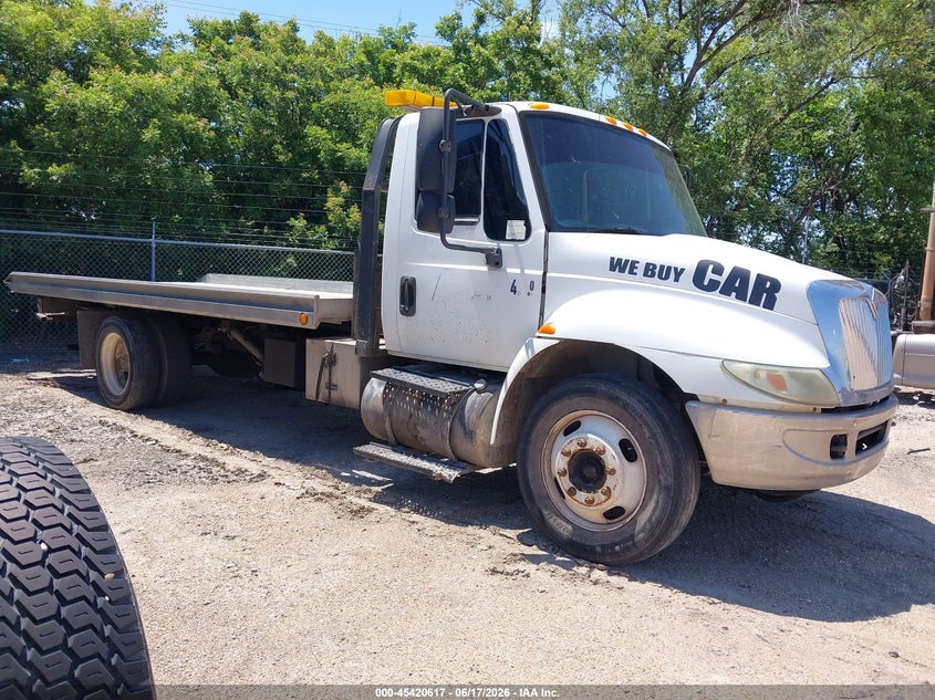 2003 International 4000 series VIN 1HTMNAAM63H594791 IAAI salvage auction — NORMAL WEAR, Clear (Kansas), sold $6,500 on 2026-07-10 (photo 1)