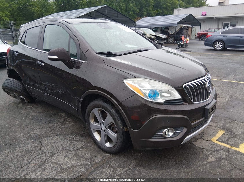 2014 Buick Encore VIN KL4CJHSB3EB536986 IAAI salvage auction — RIGHT SIDE, Salvage (Connecticut), sold $1,550 on 2026-07-09 (photo 1)