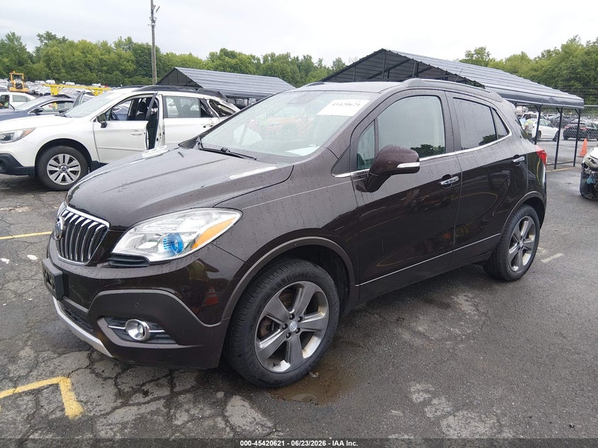 2014 Buick Encore VIN KL4CJHSB3EB536986 IAAI salvage auction — RIGHT SIDE, Salvage (Connecticut), sold $1,550 on 2026-07-09 (photo 2)