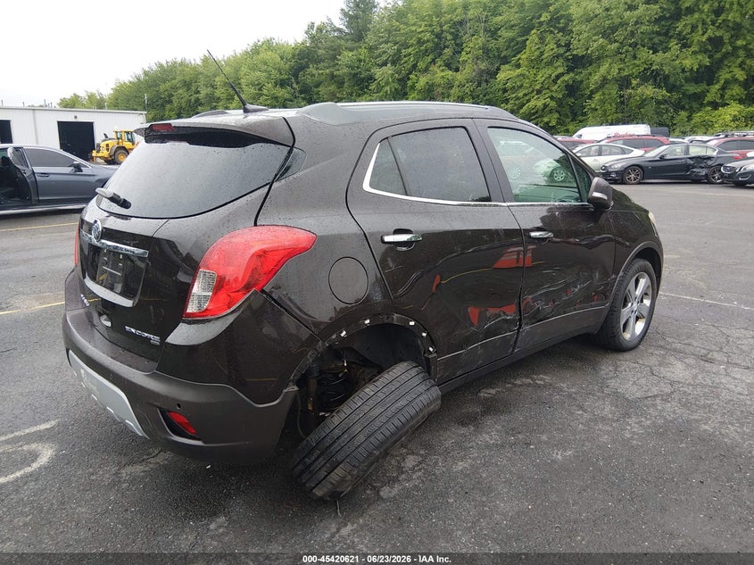 2014 Buick Encore VIN KL4CJHSB3EB536986 IAAI salvage auction — RIGHT SIDE, Salvage (Connecticut), sold $1,550 on 2026-07-09 (photo 4)