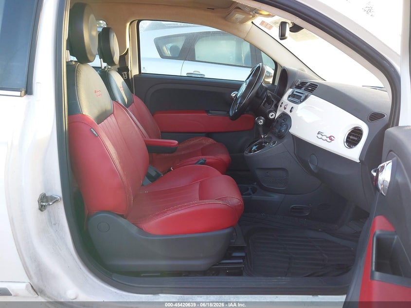 2012 Fiat 500 VIN 3C3CFFER2CT139872 IAAI salvage auction — NORMAL WEAR, Clear (Washington), sold $425 on 2026-07-29 (photo 5)