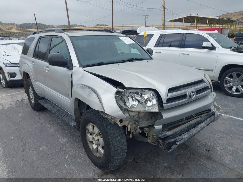 2005 Toyota 4runner VIN JTEZU14R258039963 IAAI salvage auction — RIGHT FRONT, Salvage (California), sold $2,300 on 2026-07-15 (photo 6)