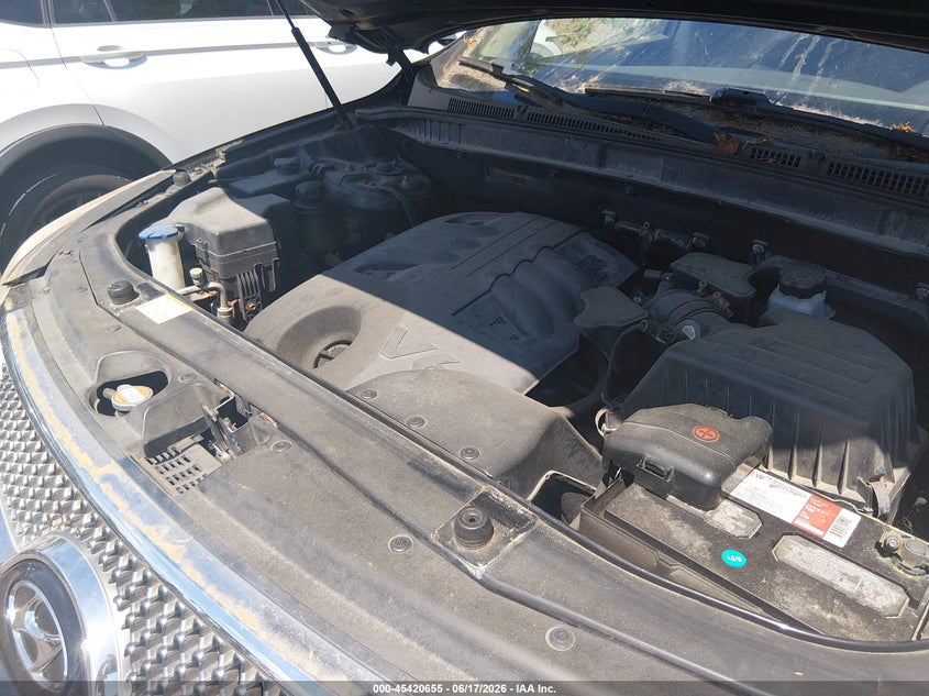 2011 Hyundai Veracruz VIN KM8NUDCC6BU176971 IAAI salvage auction — NORMAL WEAR, Clear (Rhode Island), sold $650 on 2026-07-07 (photo 9)