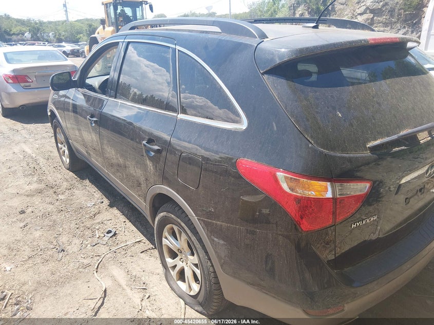 2011 Hyundai Veracruz VIN KM8NUDCC6BU176971 IAAI salvage auction — NORMAL WEAR, Clear (Rhode Island), sold $650 on 2026-07-07 (photo 3)