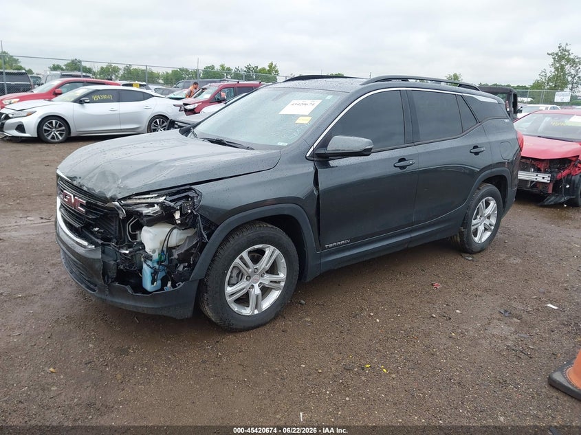 2019 Gmc Terrain VIN 3GKALMEVXKL400746 IAAI salvage auction — FRONT END, Salvage Title, sold $25 on 2026-07-29 (photo 2)