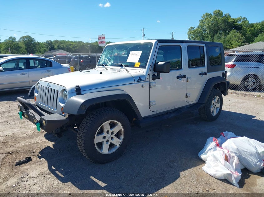 2008 Jeep Wrangler / VIN 1J4GA39138L527169 IAAI salvage auction — FRONT END, Salvage (Indiana), sold $3,050 on 2026-07-11 (photo 2)