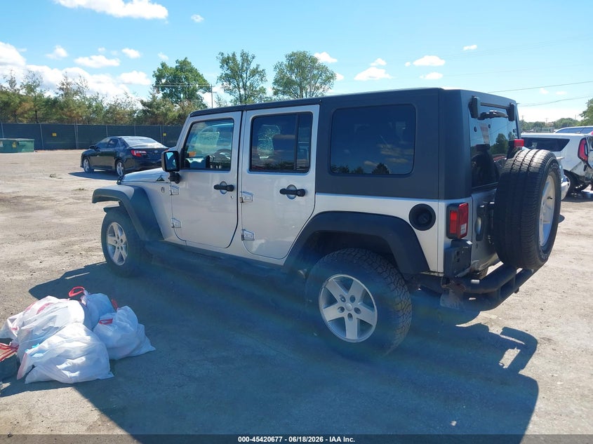 2008 Jeep Wrangler / VIN 1J4GA39138L527169 IAAI salvage auction — FRONT END, Salvage (Indiana), sold $3,050 on 2026-07-11 (photo 3)