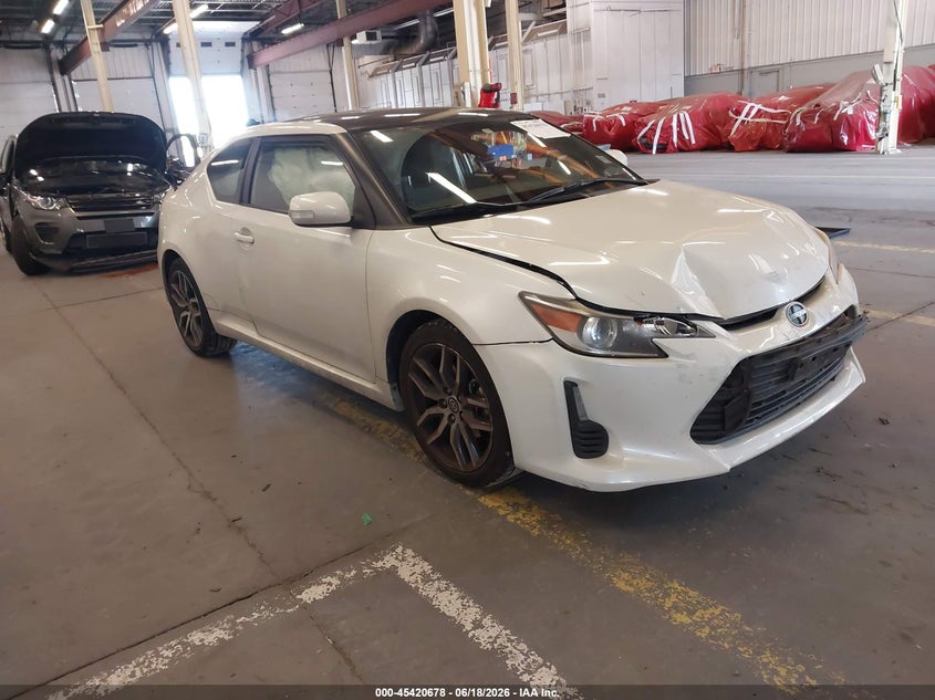 2016 Scion Tc VIN JTKJF5C70GJ022392 IAAI salvage auction — FRONT END, Salvage Title, sold $1,900 on 2026-10-03 (photo 1)