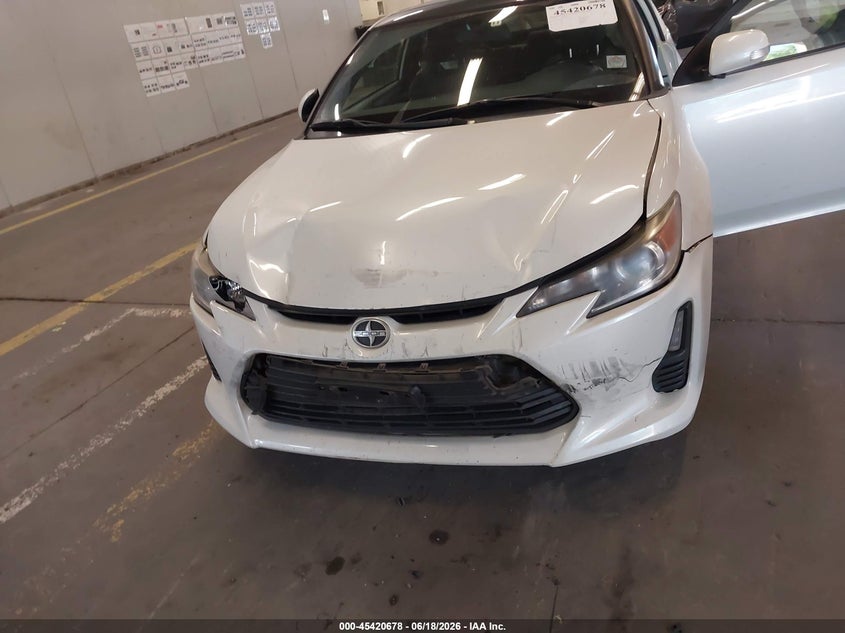 2016 Scion Tc VIN JTKJF5C70GJ022392 IAAI salvage auction — FRONT END, Salvage Title, sold $1,900 on 2026-10-03 (photo 6)