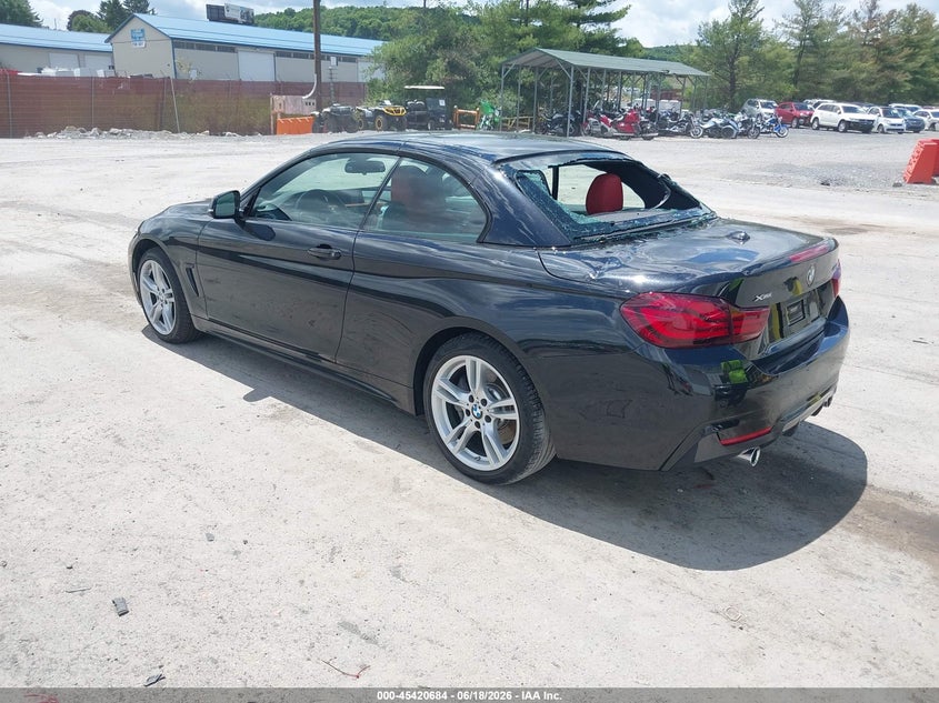 2020 BMW 4er VIN WBA4Z7C02L5S10387 IAAI salvage auction — REAR END, Salvage (Pennsylvania), sold $16,925 on 2026-07-15 (photo 3)