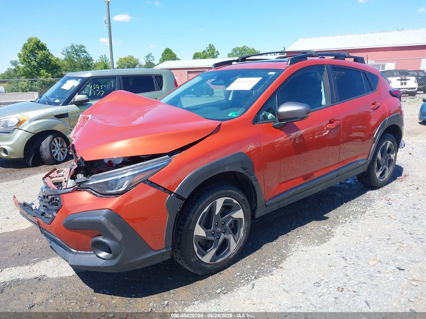 2024 Subaru Xv VIN 4S4GUHM60R3753521 IAAI salvage auction — FRONT END, Salvage (Virginia), sold $3,900 on 2026-07-19 (photo 2)