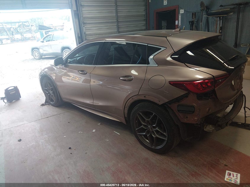 2017 Infiniti Qx30 VIN SJKCH5CP3HA016787 IAAI salvage auction — REAR END, Salvage (Virginia), sold $1,750 on 2026-07-28 (photo 3)