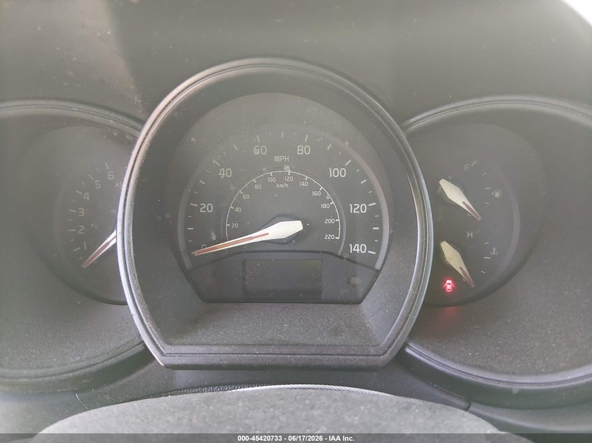 2014 Kia Rio VIN KNADM4A35E6356242 IAAI salvage auction — NORMAL WEAR, Salvage (Nebraska), sold $550 on 2026-07-30 (photo 7)