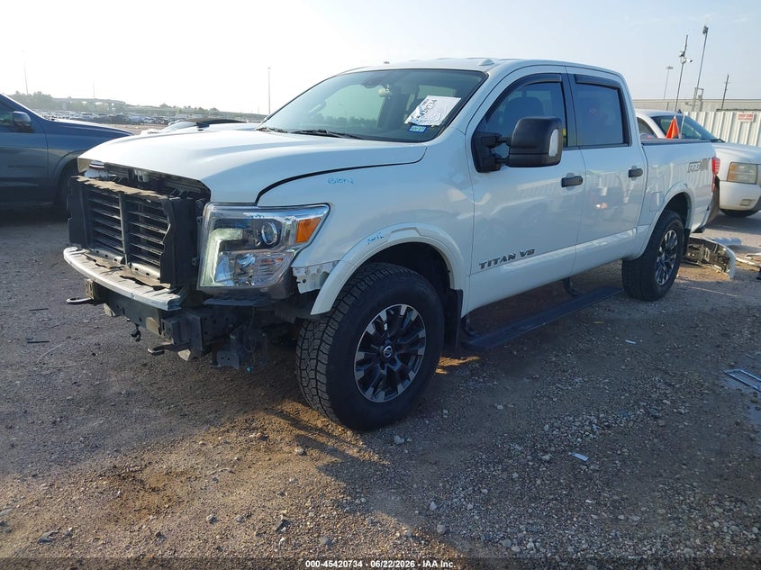 2018 Nissan TITAN VIN 1N6AA1E5XJN531624 IAAI salvage auction — RIGHT FRONT, Original (Texas), sold $8,150 on 2026-09-03 (photo 2)