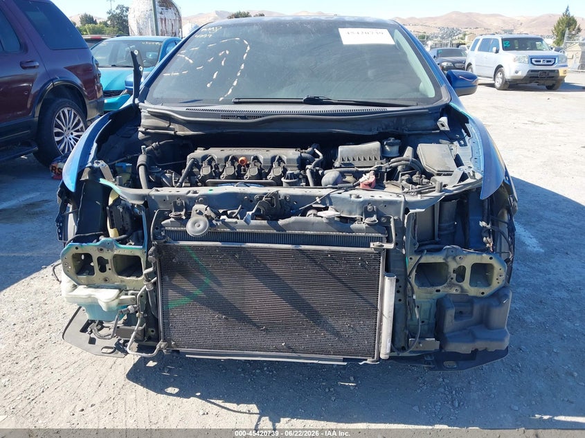 2014 Honda Civic VIN 2HGFG3B8XEH507177 IAAI salvage auction — FRONT END, Salvage (California), sold $1,700 on 2026-07-09 (photo 6)