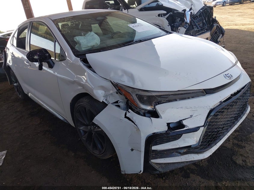 2023 Toyota Corolla VIN JTDS4MCE4PJ101218 IAAI salvage auction — RIGHT FRONT, Salvage Title, sold $4,350 on 2026-09-03 (photo 6)