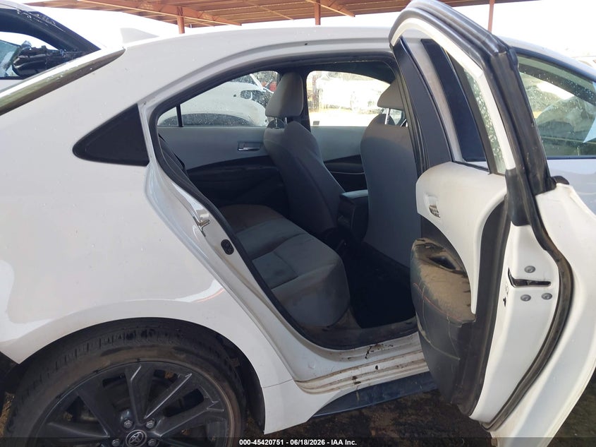 2023 Toyota Corolla VIN JTDS4MCE4PJ101218 IAAI salvage auction — RIGHT FRONT, Salvage Title, sold $4,350 on 2026-09-03 (photo 8)