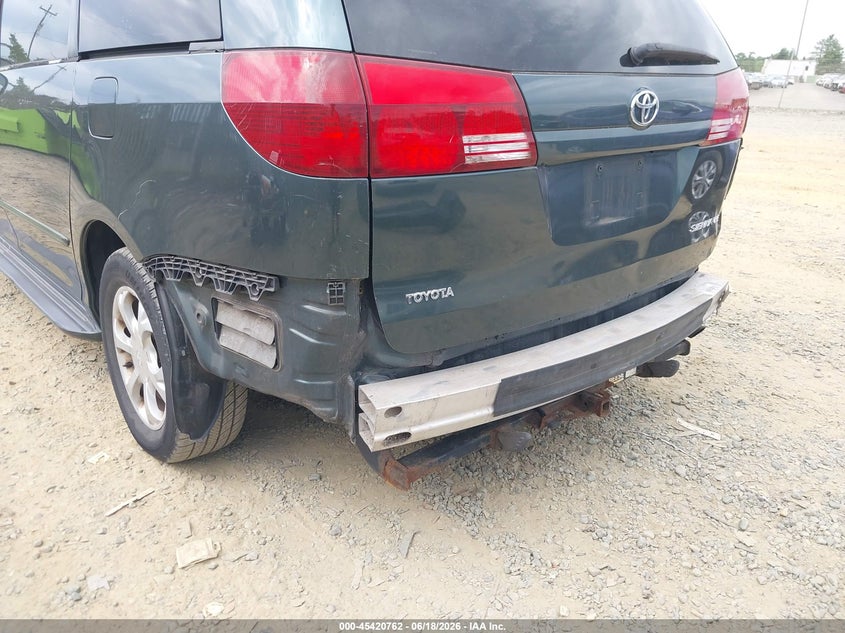 2004 Toyota Sienna VIN 5TDZA23C94S188316 IAAI salvage auction — REAR END, Clear (Virginia), sold $675 on 2026-07-20 (photo 6)