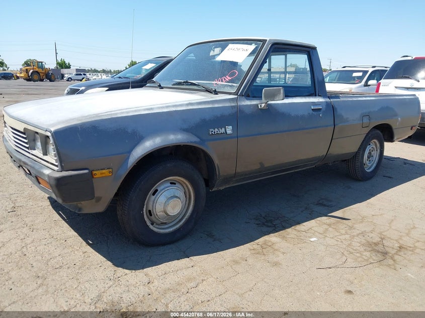 1986 Dodge D50 VIN JB7FP24D4GP107441 IAAI salvage auction — NORMAL WEAR, Clear - Dealer Only (California), sold $550 on 2026-07-08 (photo 2)