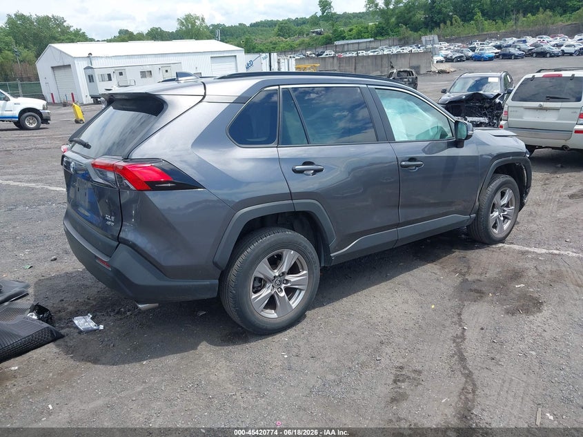 2022 Toyota Rav 4 VIN 2T3P1RFVXNC295194 IAAI salvage auction — FRONT END, Salvage Title, sold $7,000 on 2026-07-31 (photo 4)